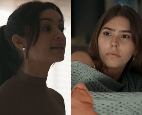 Eliana (Sophie Charlotte) e Buba (Gabriela Medeiros) em Renascer