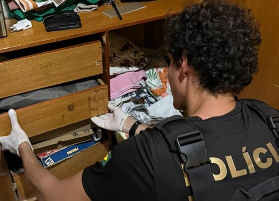 Buscas realizadas pela Polícia Federal em Rondonópolis-Foto: Reprodução
