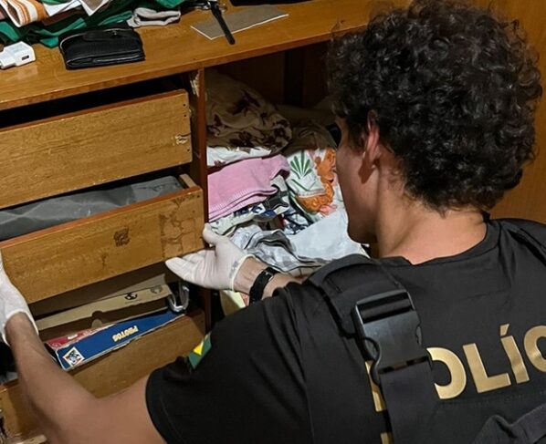Buscas realizadas pela Polícia Federal em Rondonópolis-Foto: Reprodução