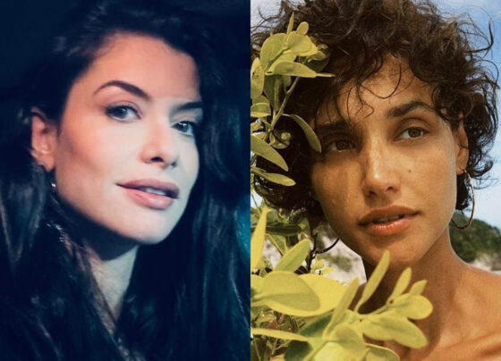 Alinne Moraes e Débora Nascimento