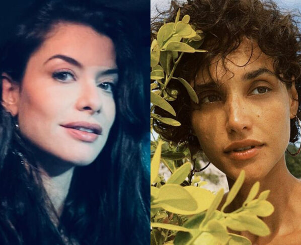 Alinne Moraes e Débora Nascimento