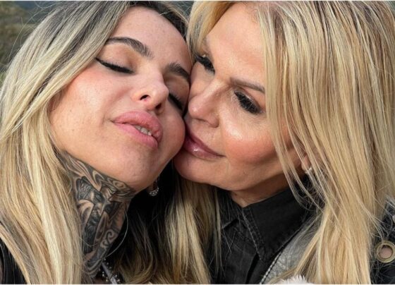 Monique Evans e Cacá
