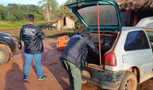 Polícia Civil cumpre mandados contra responsáveis por droga avaliada em R$ 3 milhões